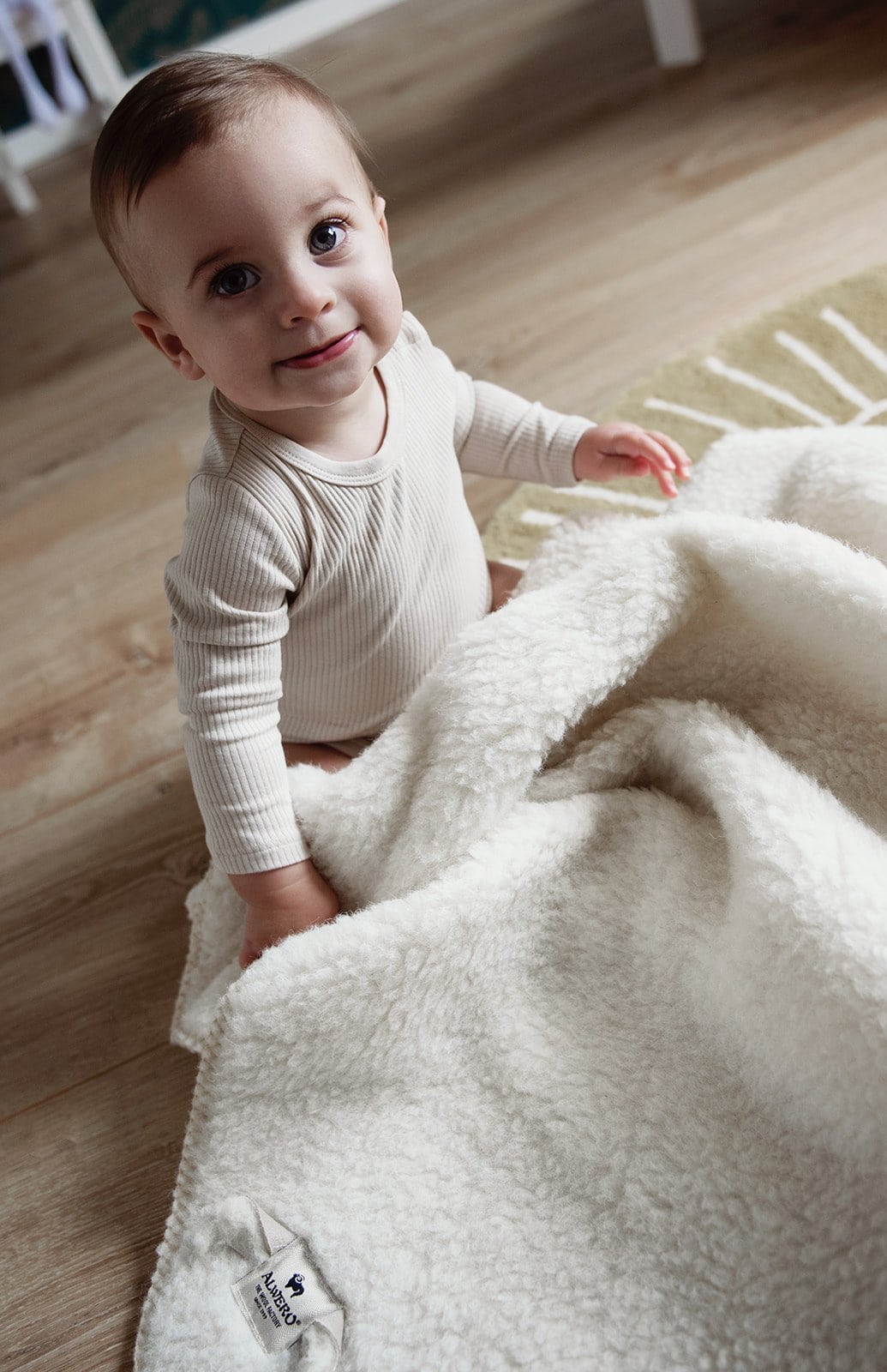 Wolldecke für Babys aus reiner Schurwolle | Thumbled