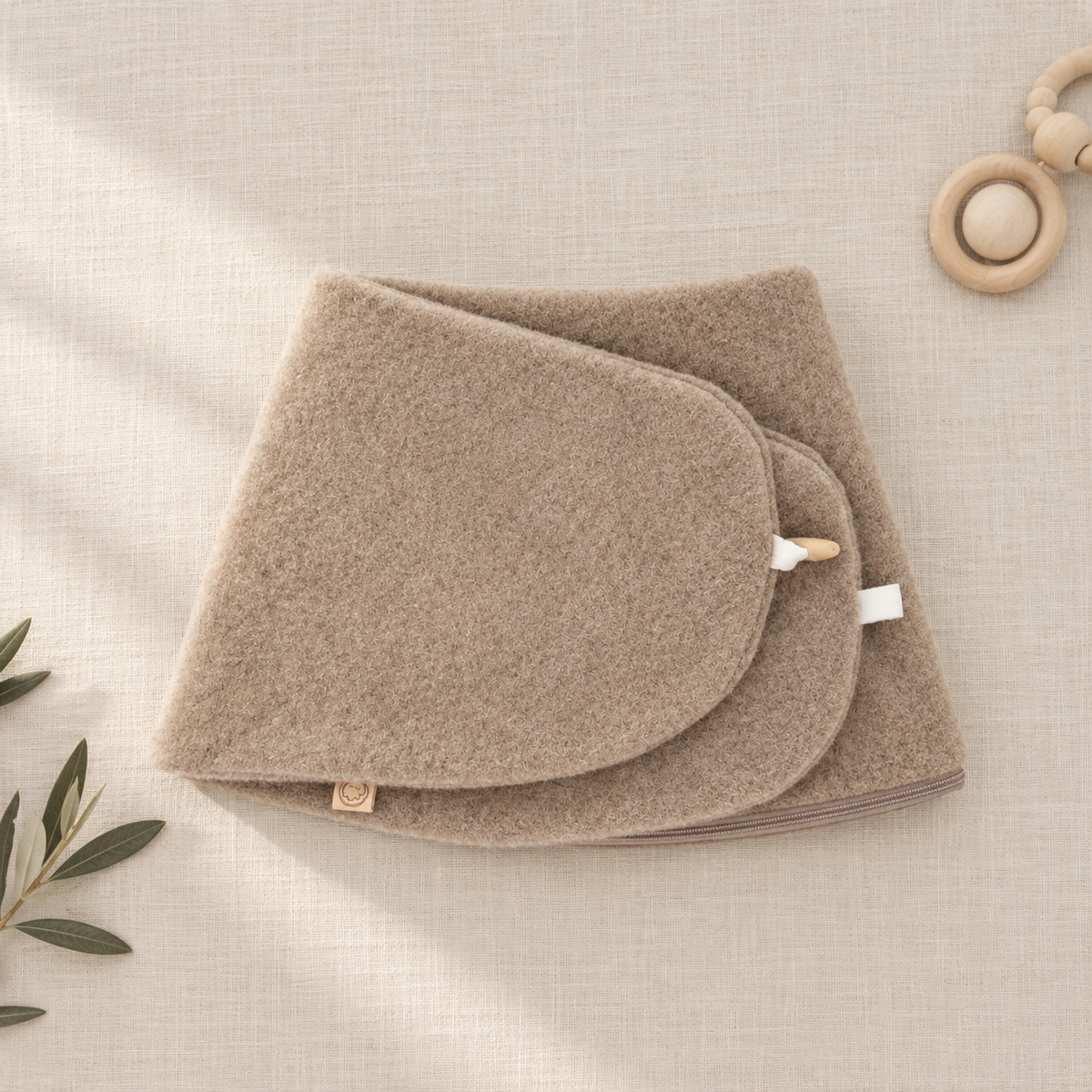 Wool Nursing Pillow & Pregnancy Pillow | Felted Large