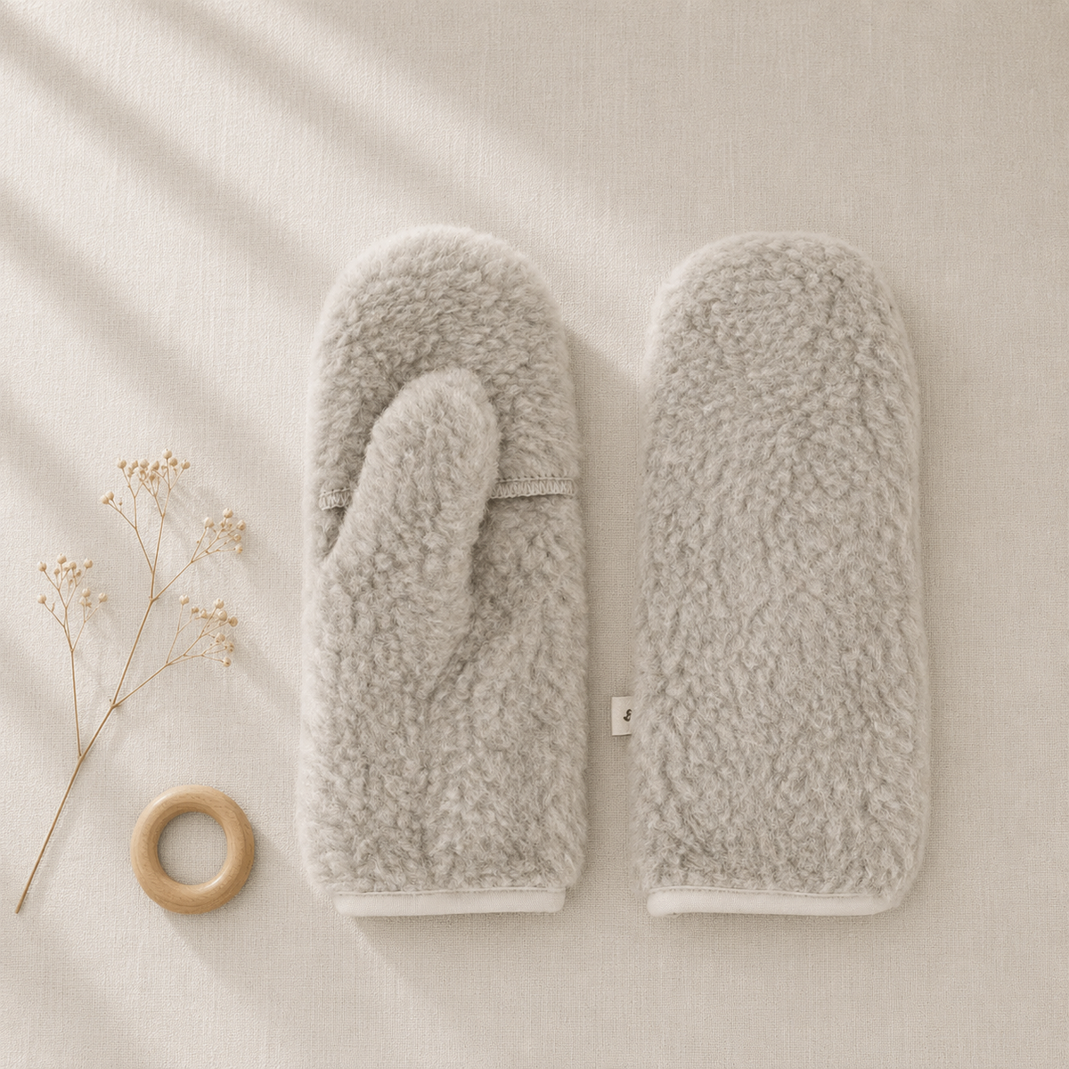 Moufles en laine pour femme | Thumbled