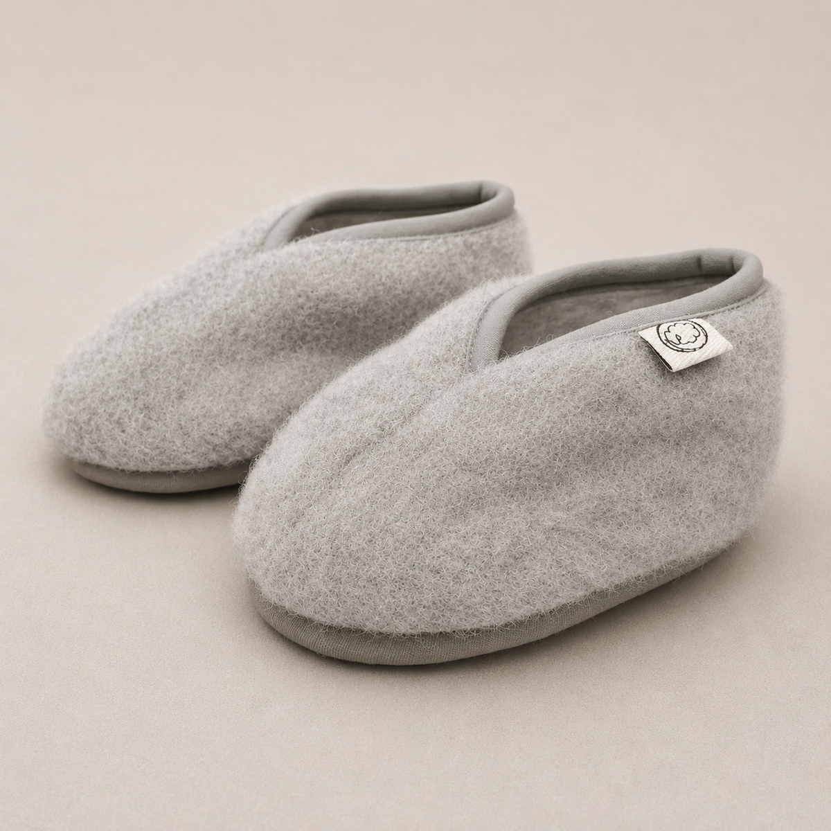 Chaussons bébé chauds en laine | Felted