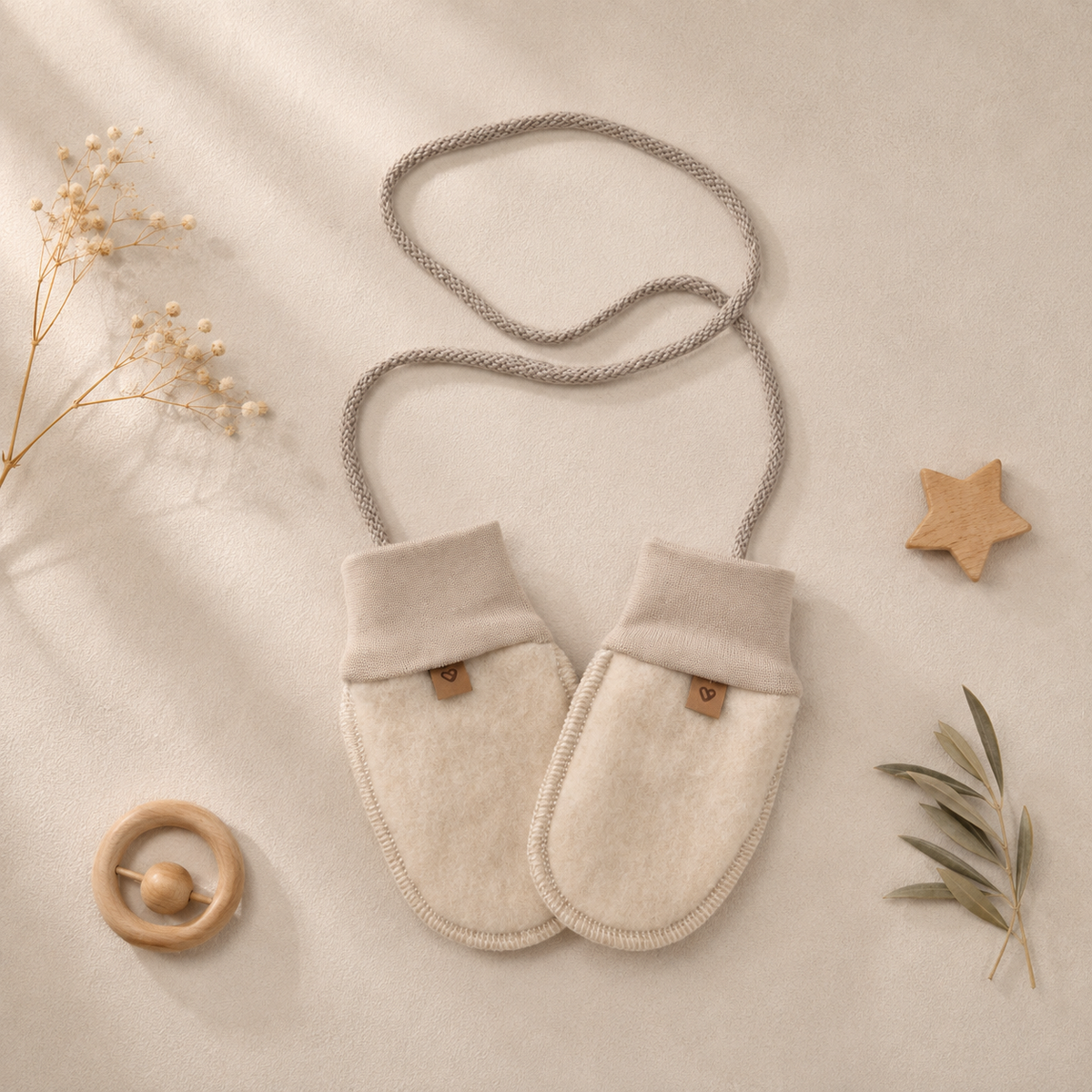 Wool Baby & Children's Mittens | Zaffiro Felted